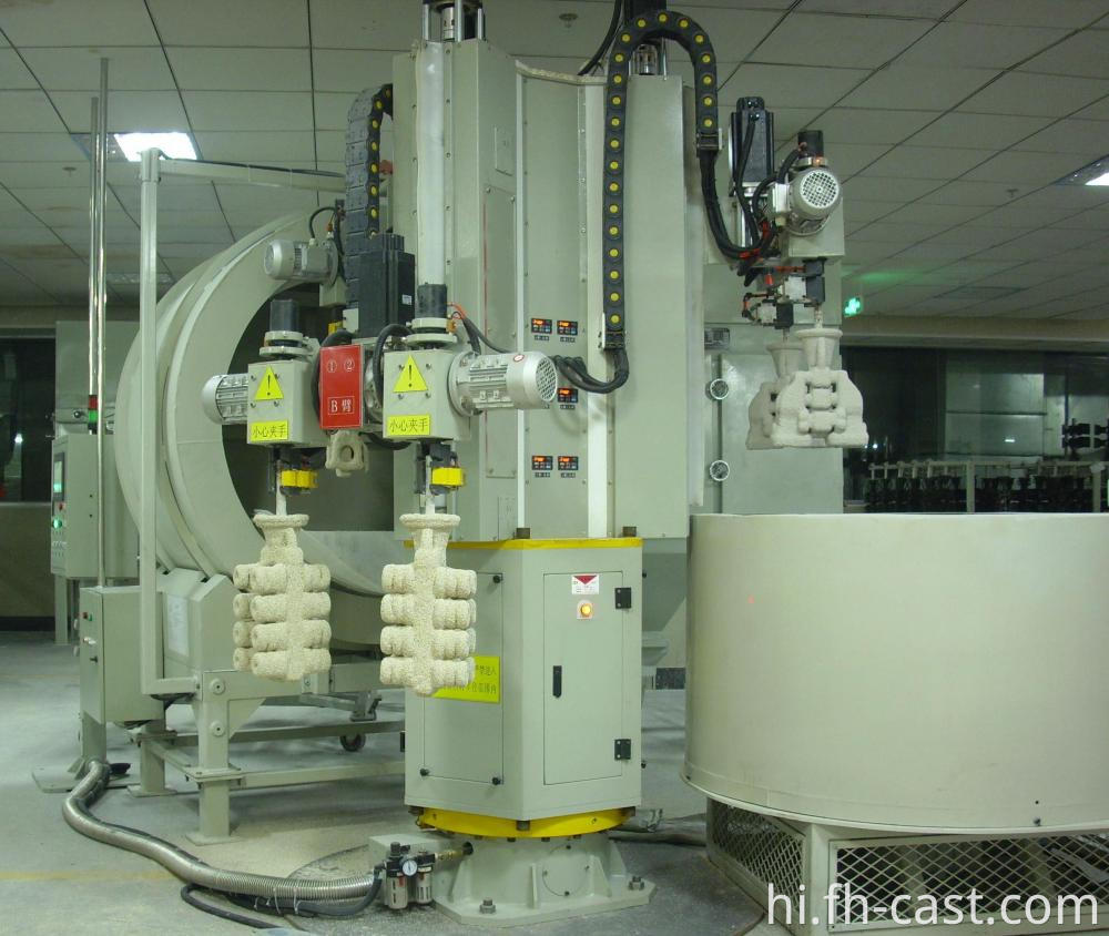 आठ हाथ शेल बनाने में मैनिपुलेटर Eight arm shell making manipulator